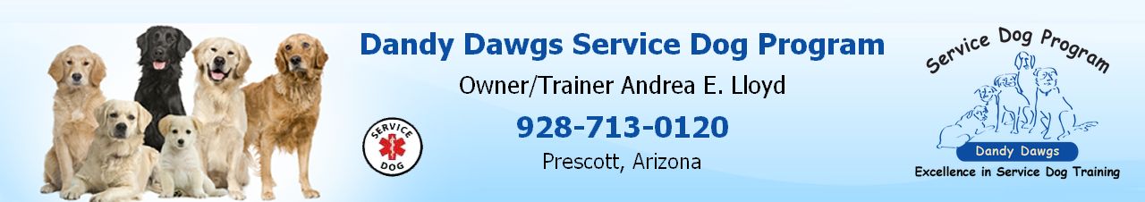 Dandy Dawgs Service Dog Training Program, Prescott, AZ